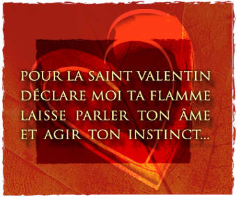 sois mon valentin